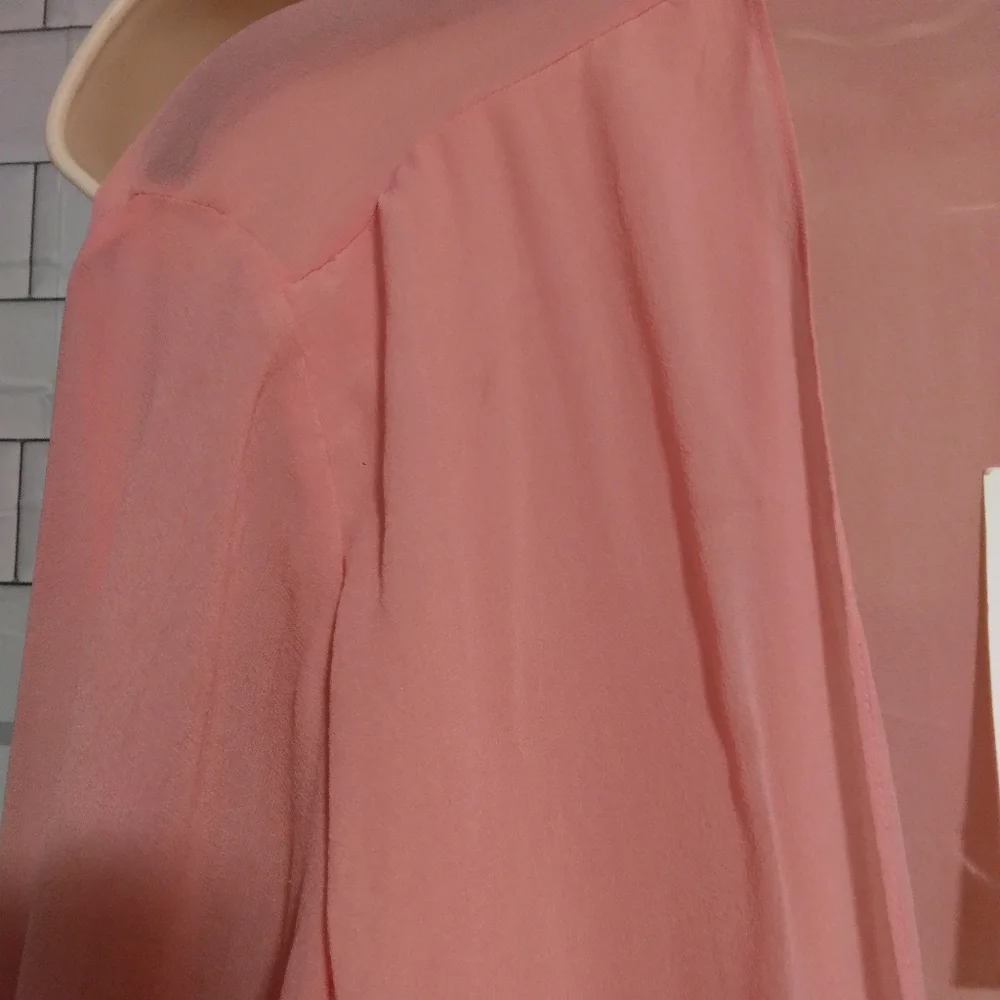 Eileen Fisher double layer silk crepe jacket XL Make an offer! - Picture 12 of 12